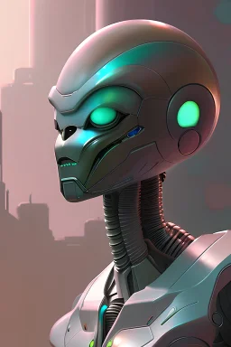 Alien robot, highly detailed, artstation, concept art, smooth, sharp focus, illustration, 8k