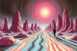 warped minds blurred lines surrealism 1970