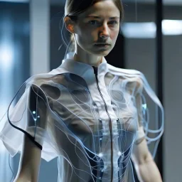 realistic bio technology clothes