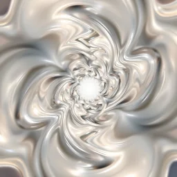 Mesmerizing abstract 3d visual, recursive structure of flowing translucent shapes, centered, soft aesthetic, positive space.