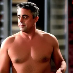 matt leblanc with pointy nipples