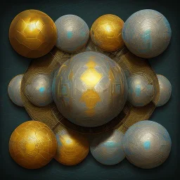 fantasy art texture ball