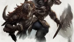 wolf Warrior, D&D,