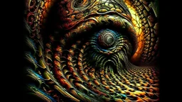 Fractal art. Spiral. Beauty. Magic. Graffiti. Wall art. Psychedelic. Characterdesign.