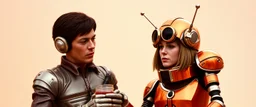 beetle juice and a Veronica Cartwright with robot suit