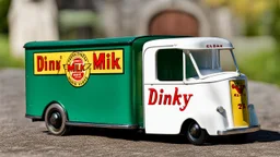 dinky electric milk truck