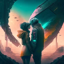 long distance love scifi