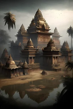 majapahit kingdom from indonesia