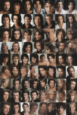 Paul Stanley/Elvis Presley/Keanu Reeves/Pierce Brosnan/Jon Bernthal/Sean Bean/Dolph Lundgren/Patrick Swayze/