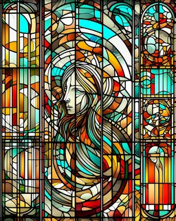 Fiona Staples . STAINED GLASS