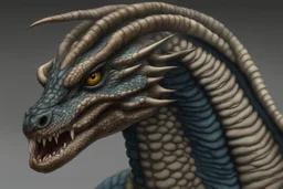 cobra dragon hyperrealiste