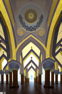 2d Islamic mosque app layout, 8k, perspective view,