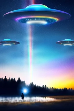 UFOS RAINBOWS