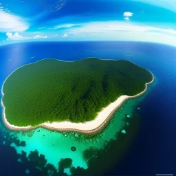 Pulau Tioman, Malaysia,aerial view,cloudy,extremely detailed digital painting, high resolution,8k, realistic, beautiful, volumetric lighting, mystical colors ,perfectly centered image, perfect composition, rim light, beautiful lighting,masterpiece, stunning scene, raytracing, anatomically correct, in the style Van Gogh and robert e howard and Ken Kelley and Ohrai Noriyoshi and Simon Bisley and tomzj1.