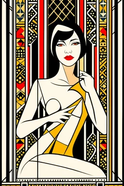 The French and the French were the first to use the term "art deco" in their literature.