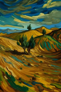 Deserto great Stilo van Gogh