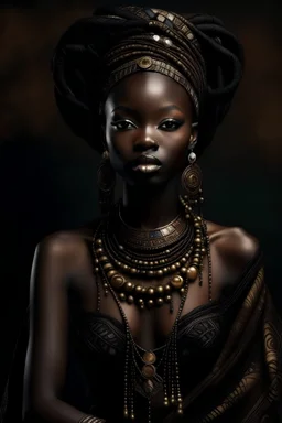Black African enchantress