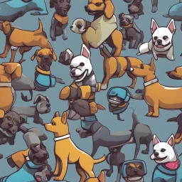 Dog cyber 3D