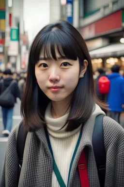 japanese girl in toyko