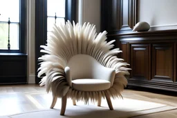 Feather inspired furniture