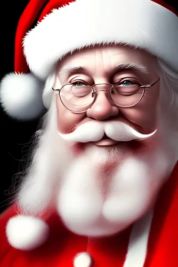 Portrait of santa claus, perfect composition, hyperrealistic, super detailed, 8k, high quality, intricate details, highly detailed, leonardo da vinci style