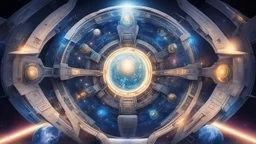 the galactic federation of world in a spaceship called solaris