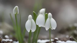 Galantus nivalis, another snowdrop