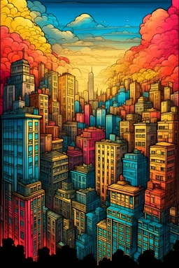 Dream city, color