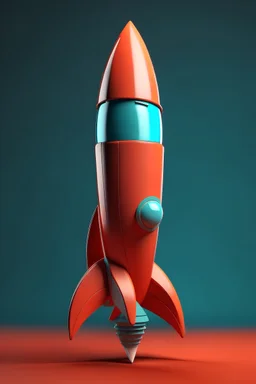 3d Dancing rocket