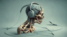 /imagine prompt: , anatomy/imagine prompt: headphones, anatomy