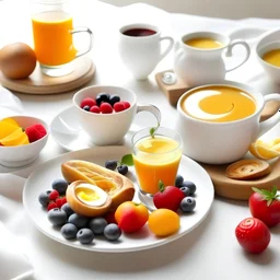 Enjoy moments of love with breakfast