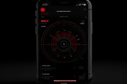 StableCog accurately visualizes the critical alert display as described: sleek and futuristic on a dark background. Features include "WARNING" in bold red, "Temporal Instability Detected" in striking red, a red exclamation mark icon, a small warning symbol, and a "[Details]" button. Text blinks or scrolls in vivid red, ensuring clarity. This focuses solely on the essential elements of the display without additional peripherals.