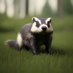 Badger playing xbox