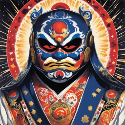 [art by Mil Mascaras] STEEL OF THE CELESTIAL SHADOWS DARUMA MATSUURA