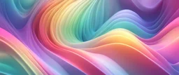 3d Render Abstract Softness Gradient illuminated Rainbow Diamond Color Background, wavy swirl light