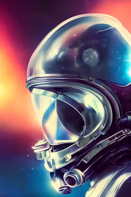 portrait art of 8k ultra realistic retro futuristic cat astronaut helmet, lens flare, atmosphere, glow, detailed,intricate,blade runner, cybernetic, full of colour, cinematic lighting, trending on artstation, 4k, hyperrealistic, focused, extreme details,unreal engine 5, cinematic, masterpiece, art by ayami kojima, giger