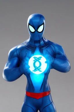 spider-man, DC blue lantern