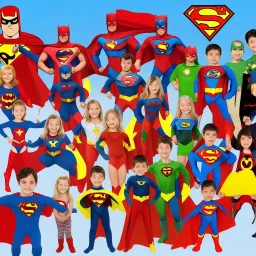Cartoon Superhero Academy