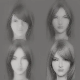 Drawing sketches Supermodel