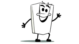 cartoon milk carton dancing