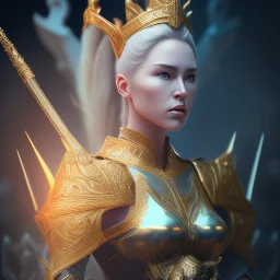 badass female queen of war, beautiful figure, wearing form fitting armor sharp focus,macro lens,800mm intricate filigree metal design, mythpunk, medievelpunk, full body portrait, cinematic, dramatic lighting, unreal engine 5, 8k, hyper realistic. Volumetric lighting. Light halation, by Hyung-tae Kim and Krenz Cushart Artstation and artgerm, Artwork by Guweiz, Peter Mohrbacher, Artgerm and Mark Brooks, unreal engine 5 hyper elegant,hyperphotorealistic, epic composition,bokeh, cinematic