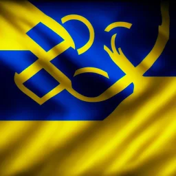 Drapeau Ukrainien, courage