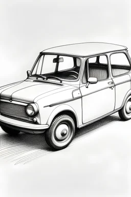 drawing of car small