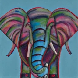 abstract elephant