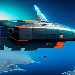 fullbody Drawing of 'sketch of Hammerhead-class Destructor',intricate detail,andrea bonelli,Kilian Eng,Ohrai,evan lee,Aleksandr Sidelnikov,KyuYong Eom,three quarters frontal aerial view,toned colors,16k