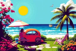 pop art pixels 1000 images summer