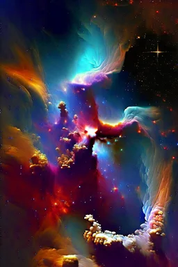 Nebula and the edge of the universe