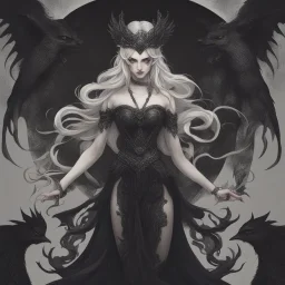 goddess of darkness and shadows
