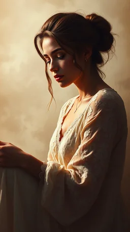 The soul of love of a woman