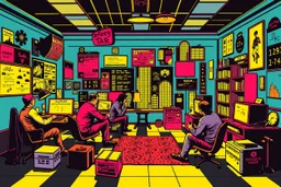 pop art pixels 1000 images cool degen mfer trade - retreat - strategise - repeat